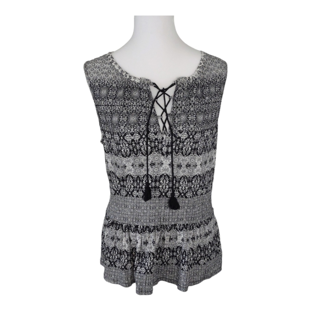 Lucky Brand  Boho Sleeveless Top Size M